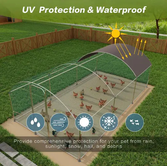 Dome Roof Large Poultry Cage For Hen House,